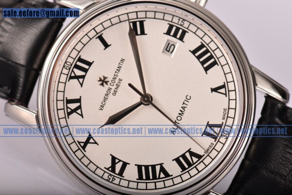 Vacheron Constantin Patrimony Watch Best Replica Steel 81180/090P-8544 - Click Image to Close